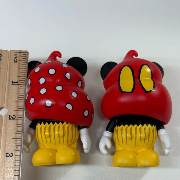 Disney Vinylmation Bakery Series Mickey & Minnie Mouse Cupcake Figures Toy - Picture 6 of 12